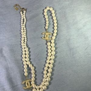 Women Necklace Pearl Long Sweater Chain More Style